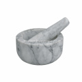 Beautiful White Marble Mortar and Pestle